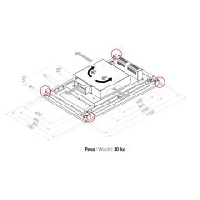 Pando E-217/110X70 fehér üveg ECO PLUS páraelszívó