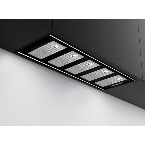 Pando GTI/725 fekete/inox beépíthető páraelszívó