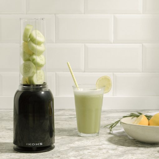 Egyszemélyes turmixgép, fekete