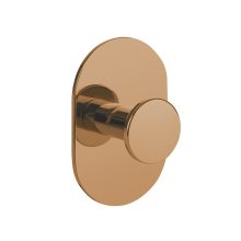 LAVEO MIRI akasztó (60x40x20 mm), rose gold, rögzítő csavarral és ragasztóval