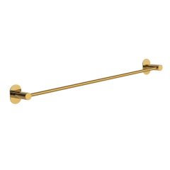   LAVEO MIRI törülköző tartó (60x610x72 mm) rögzítővel és ragasztóval, arany