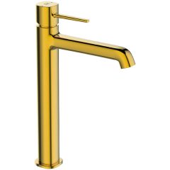 LAVEO POLA magas mosdócsap, fekete