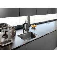 Laveo TORO Kihúzható zuhanyváltós csaptelep, fekete