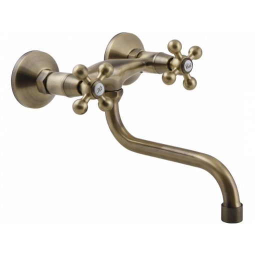 LAVEO STILO fali csaptelep, bronz K.