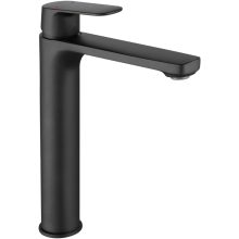 LAVEO GAVA magas mosdócsap magas pop-up leeresztővel, fekete