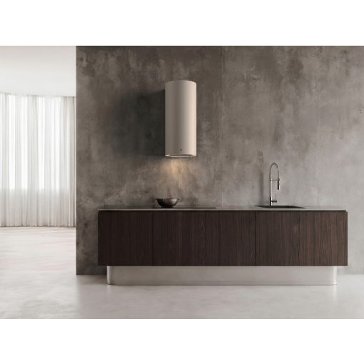 Ciarko Design Tubus ekrü (kasmír) fali páraelszívó