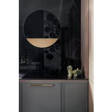 Ciarko Design ECLIPSE Rose Gold / fekete fali páraelszívó