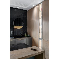 Ciarko Design ECLIPSE fekete / Gold fali páraelszívó