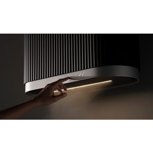Ciarko Design MONO 80 cm fekete/fekete fali páraelszívó