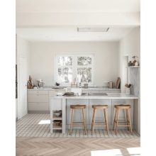 Ciarko Design Su Frame fehér üveg mennyezeti páraelszívó