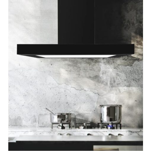 Ciarko Design T-Light 90 cm fekete fali páraelszívó