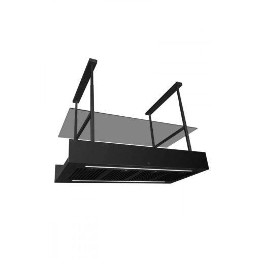 Ciarko Design MINIMAL 1 120 cm fekete sziget páraelszívó (panellal)