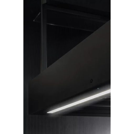 Ciarko Design MINIMAL 1 120 cm fekete sziget páraelszívó (panellal)