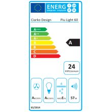 Ciarko Design Piu Light 60 ekrü (bézs) sziget páraelszívó
