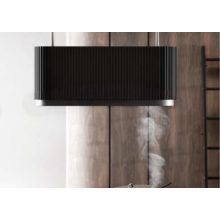 Ciarko Design MONO W 90 cm fekete/fekete sziget páraelszívó