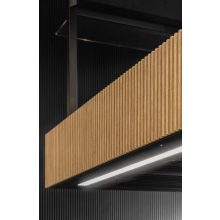 Ciarko Design MINIMAL 1 90 cm fekete sziget páraelszívó (oldalsó panel nélkül)