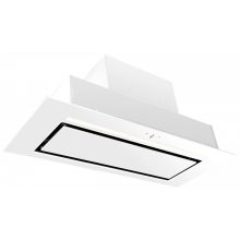 Ciarko Design AURA 74 cm fehér üveg beépíthető páraelszívó