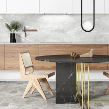Ciarko Design AURA 74 cm fehér üveg beépíthető páraelszívó