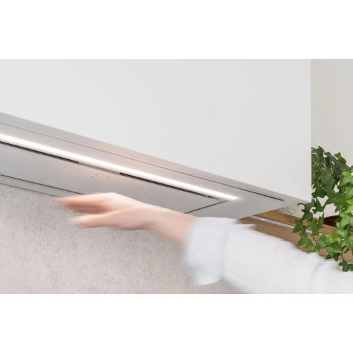 Ciarko Design AURA 74 cm fehér üveg beépíthető páraelszívó