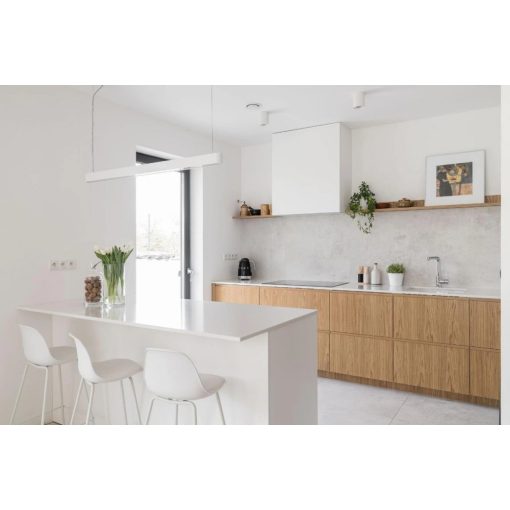 Ciarko Design AURA 74 cm fehér üveg beépíthető páraelszívó