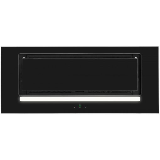 Ciarko Design AURA 74 cm fekete üveg beépíthető páraelszívó