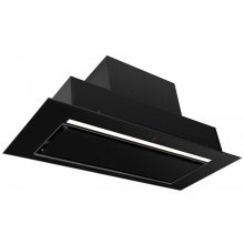 Ciarko Design AURA 74 cm fekete üveg beépíthető páraelszívó