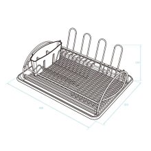 LAVEO VERONA csepegtető szett, fekete