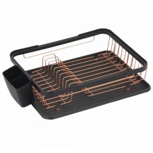 LAVEO Csepegtető szett, fekete / rose gold acél