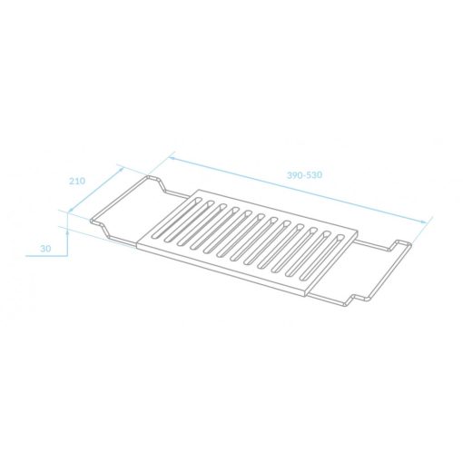 LAVEO teleszkópos csepegtető, bambusz
