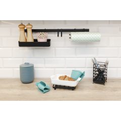 LAVEO Konyhai tartó szett, fekete