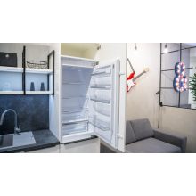 Kluge beépíthető kombi hűtőszekrény alul fagyasztóval, 181L/70L