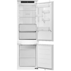   Kluge beépíthető kombi hűtőszekrény alul fagyasztóval, 194L/74L, 35dB