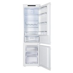   Kluge beépíthető kombi hűtőszekrény alul fagyasztóval, 225L/75L