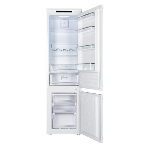 Kluge beépíthető kombi hűtőszekrény alul fagyasztóval, 225L/75L