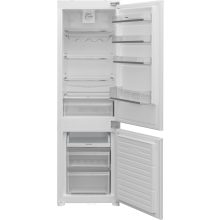 Kluge beépíthető kombi hűtőszekrény alul fagyasztóval, DualNoFrost, 180L/63L