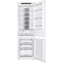 Kluge beépíthető kombi hűtőszekrény alul fagyasztóval, NoFrost, 206L/64L