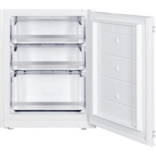 Kluge beépíthető kombi hűtőszekrény alul fagyasztóval, NoFrost, 206L/64L