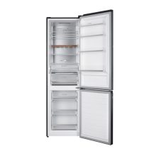 Kluge szabadonálló DarkInox kétajtós kombi hűtőszekrény, NoFrost, 264L/113L