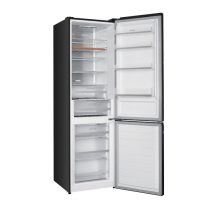 Kluge szabadonálló DarkInox kétajtós kombi hűtőszekrény, NoFrost, 264L/113L