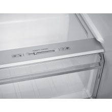 Kluge szabadonálló fekete üveg kétajtós hűtőszekrény, NoFrost, 429L/171L