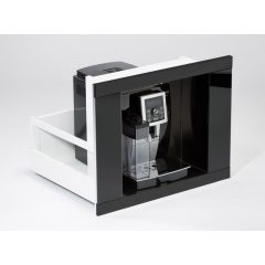 Coffee Case kávéfőző fiók, fekete, 240x325