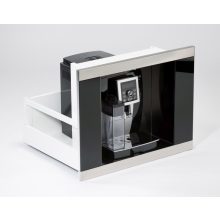 Coffee Case kávéfőző fiók, inox, 240x325