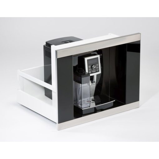 Coffee Case kávéfőző fiók, inox, 240x325