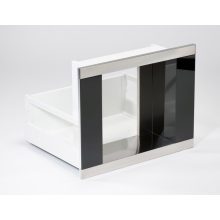 Coffee Case kávéfőző fiók, inox, 240x325
