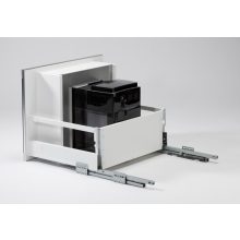 Coffee Case kávéfőző fiók, inox, 240x325