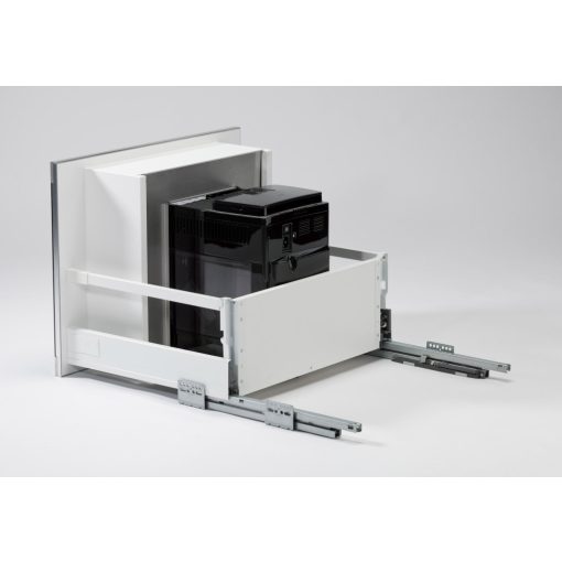 Coffee Case kávéfőző fiók, inox, 240x325