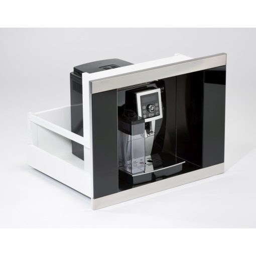 Coffee Case kávéfőző fiók, inox, 254x355