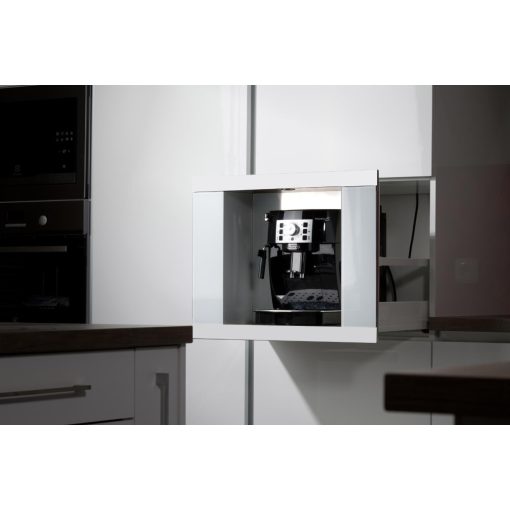 Coffee Case kávéfőző fiók, fehér, 270x375
