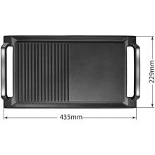 Kluge öntöttvas grilllap