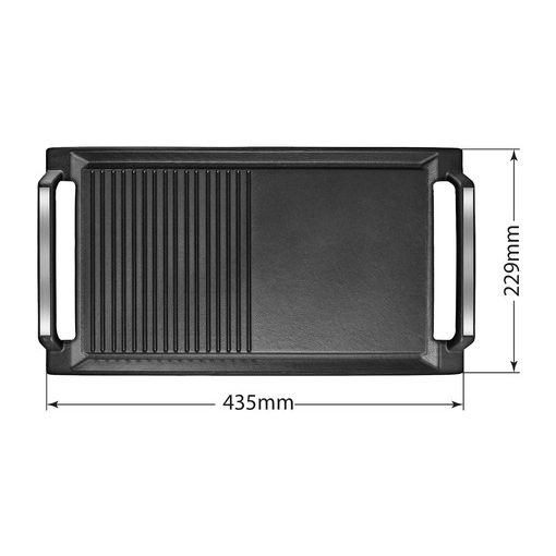 Kluge öntöttvas grilllap